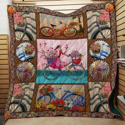 K18 Bicycle NDK060795 3D Customized Quilt and Home Decor