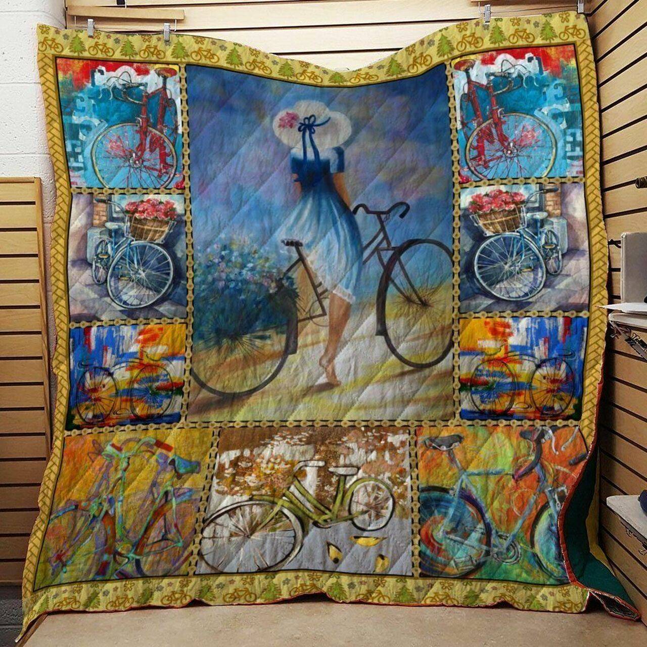 K20 Bicycle NDK060795 3D Customized Quilt and Home Decor