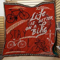 K23 Bicycle NDK060795 3D Customized Quilt and Home Decor