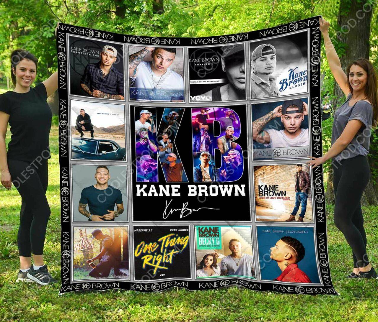 Kane Brown Quilt Blanket and Home Decor