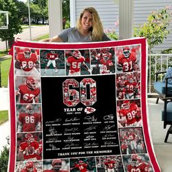 Kansas City Chiefs Quilt I1D1 and Home Decor