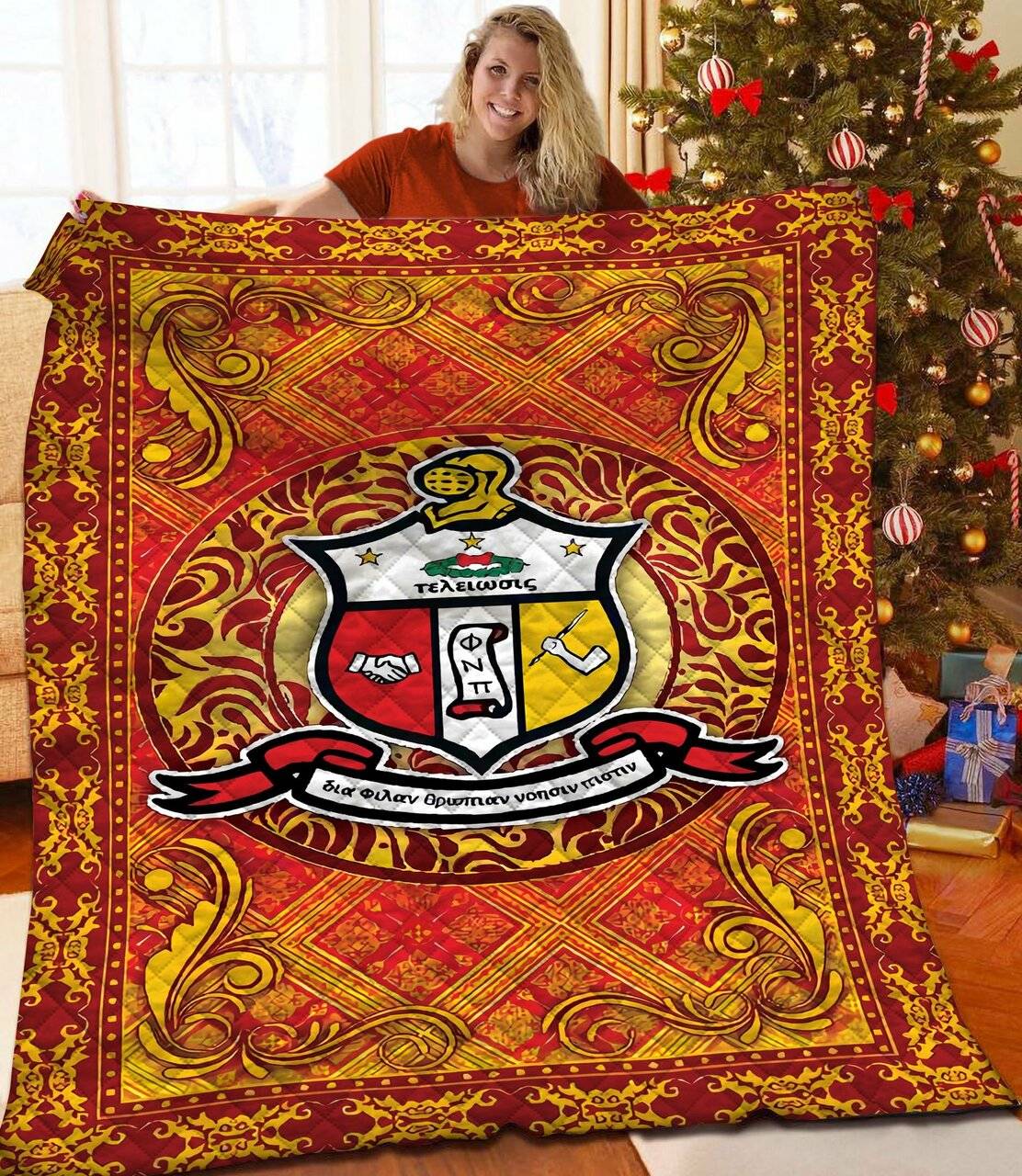 Kappa Alpha Psi Quilt Laf and Home Decor