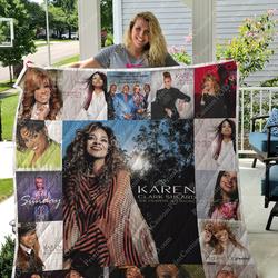 Karen Clark Sheard Albums Quilt Blanket For Fans Ver 17 and Home Decor