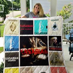 Kasabian Singles Quilt Blanket 01 and Home Decor