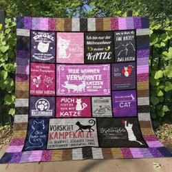 Katzen Quilt Blanket  Quilt and Home Decor
