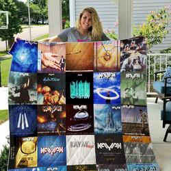 Kayak Quilt Blanket and Home Decor