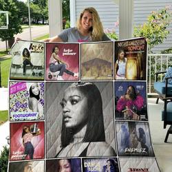 Keke Palmer Quilt Blanket and Home Decor