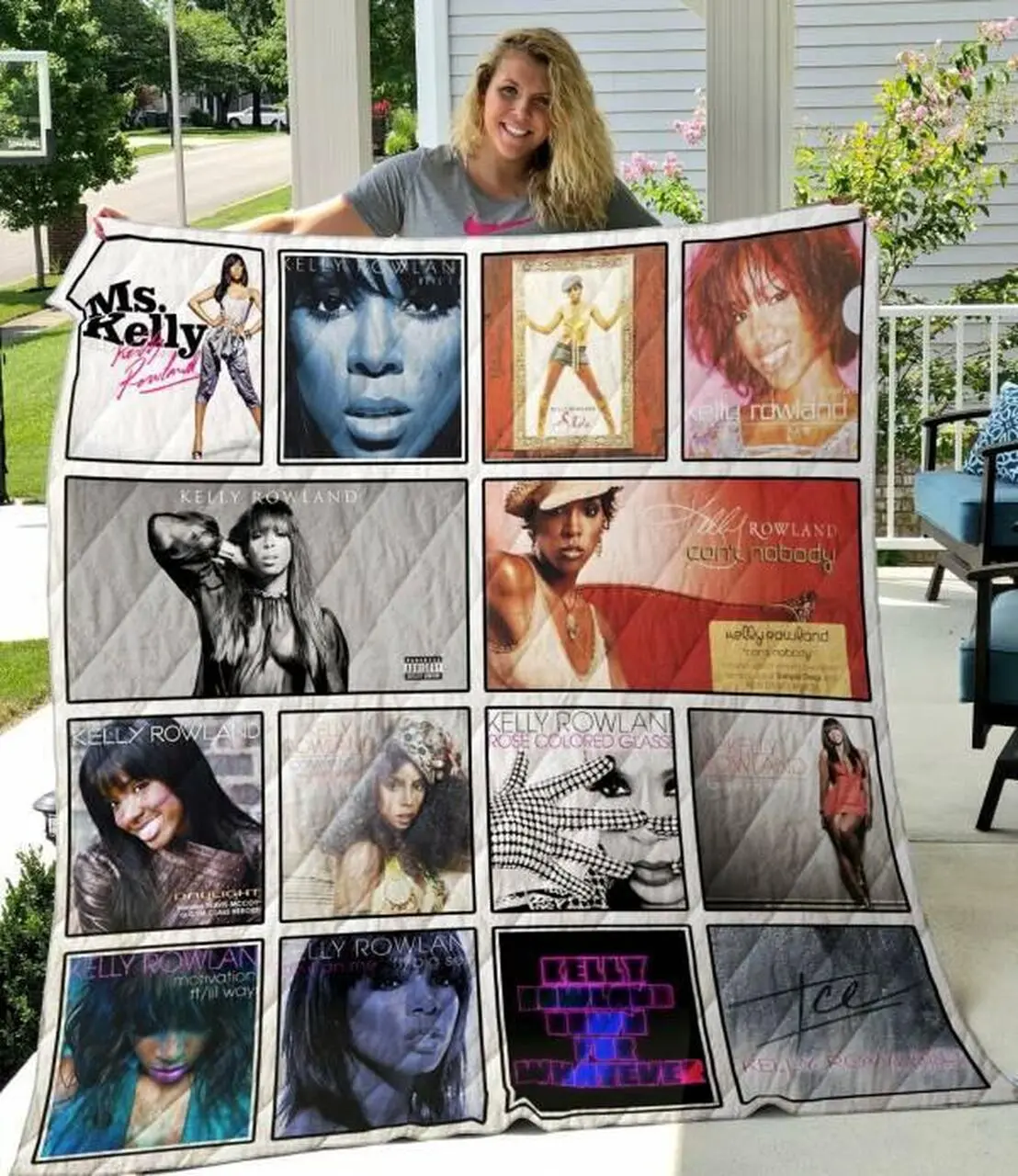 Kelly Rowland Quilt Blanket M100606 Quilt and Home Decor