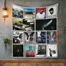 Kendrick Lamar Album Covers Quilt Blanket and Home Decor