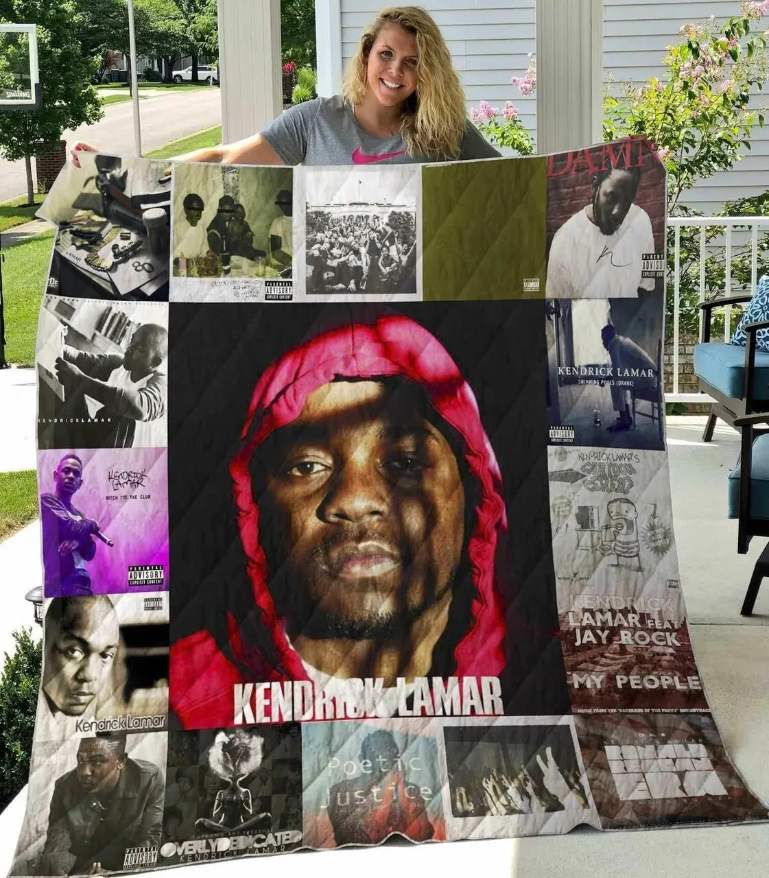 Kendrick Lamar Blanket Th2906 Quilt and Home Decor