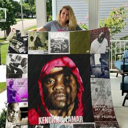 Kendrick Lamar Style 2 Quilt Blanket and Home Decor
