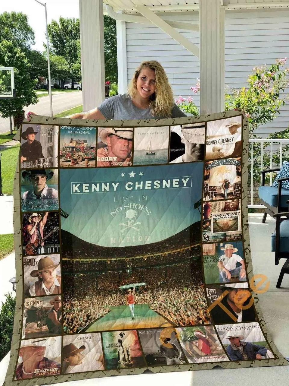 Kenny Chesney Blanket TH0607 Quilt and Home Decor
