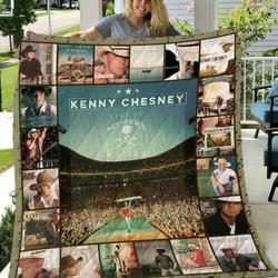 Kenny Chesney Quilt Blanket  Limited Quilt Blanket and Home Decor