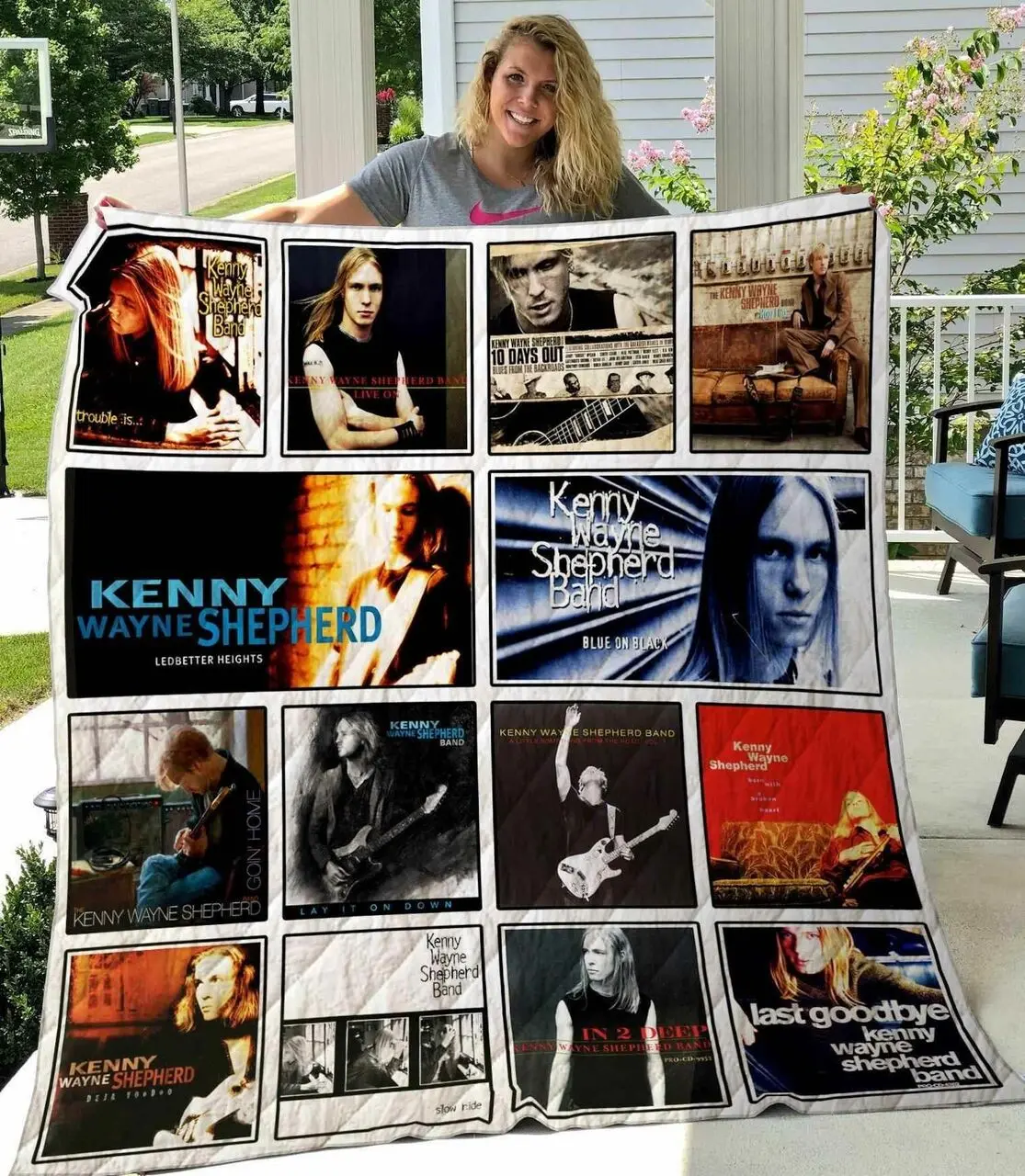 Kenny Wayne Shepherd Blanket Th0107 Quilt and Home Decor