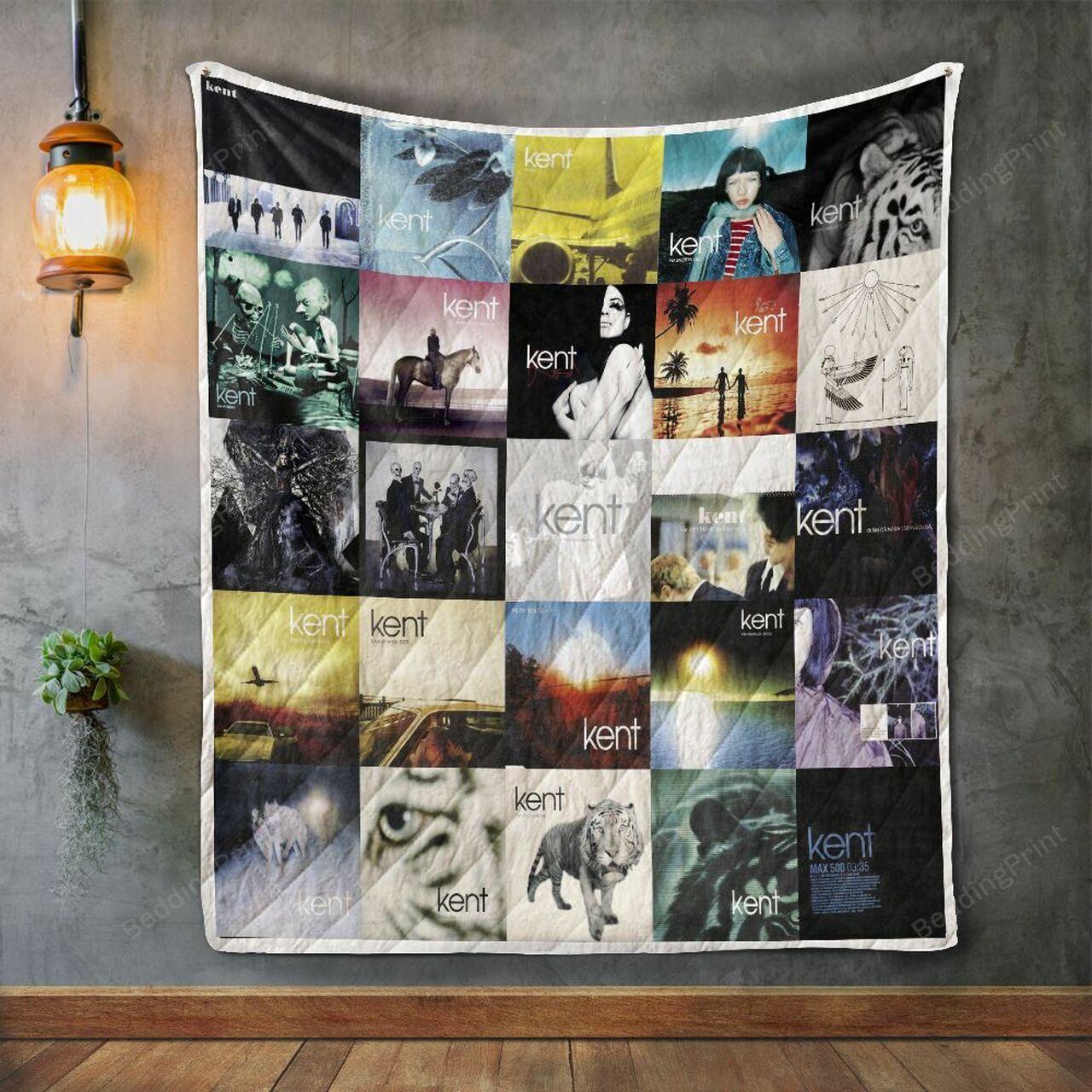 Kent Style 2 Album Covers Quilt Blanket and Home Decor