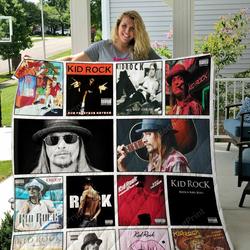 Kid Rock Albums Quilt Blanket and Home Decor
