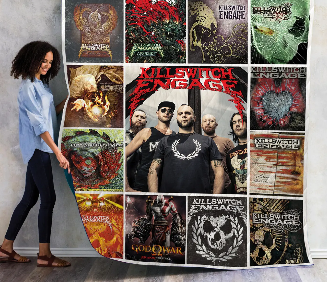 Killswitch Engage Albums Cover Poster Quilt and Home Decor