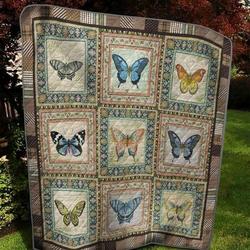Kind Of Butterflies Quilt Blanket  Quilt and Home Decor