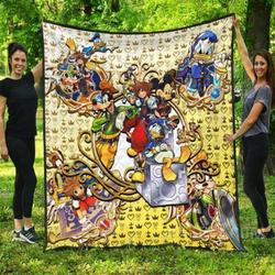 Kingdom Heart Quilt Blanket Kdh14  Quilt and Home Decor