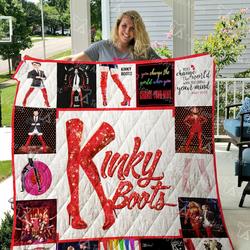 Kinky Boots Quilt Blanket and Home Decor