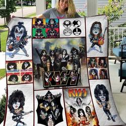 Kiss Band Blanket Th1507 Quilt and Home Decor