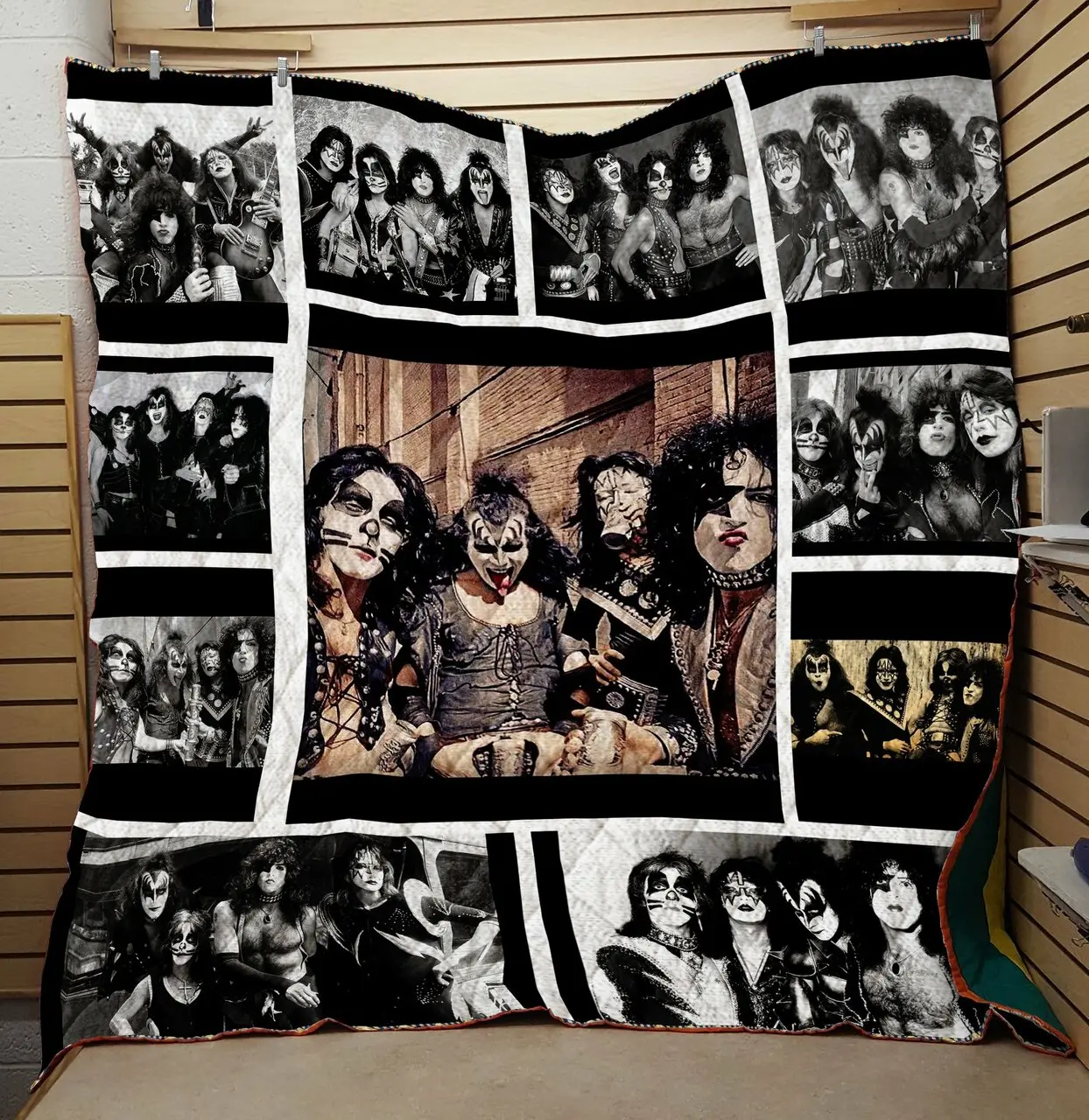 Kiss Band Quilt Cover Fabric and Home Decor