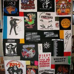 Kiss Rock Quilt Blanket Lv01  Quilt and Home Decor