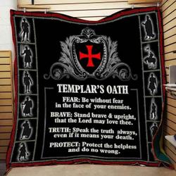 Knight Templar Blanket Th0907 Quilt and Home Decor