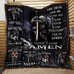 Knight Templar Quilt Blanket Dhc0910547Vt and Home Decor