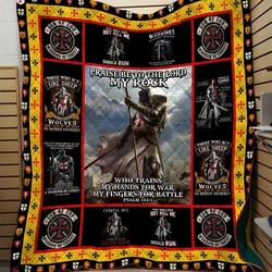 Knight Templar Quilt Blanket Dhc0910554Vt and Home Decor
