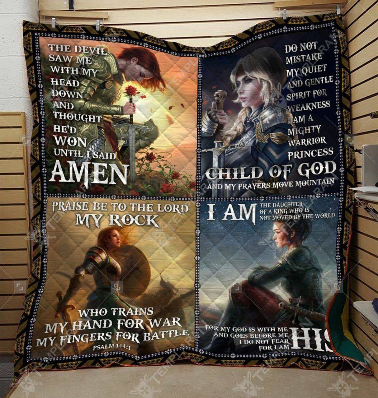Knight Templar Quilt Hzt and Home Decor