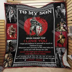 Knights Templar Quilt Blanket Dhc06021013Td and Home Decor