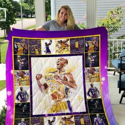 Kobe Bryant Quilt Blanket All Season Plus Size Quilt Blanket and Home Decor