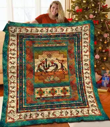 Kokopelli Native American Quilt Mmc and Home Decor