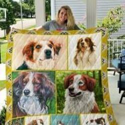 Kooikerhondje Quilt Huh and Home Decor