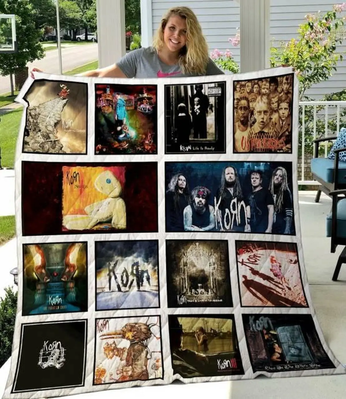 Korn Quilt Blanket M100606 Quilt and Home Decor