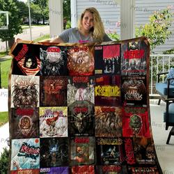 Kreator Albums Cover Poster Quilt Blanket Ver 2 and Home Decor