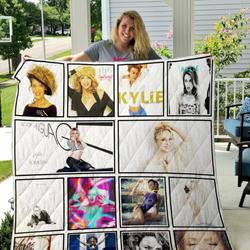 Kylie Minogue Quilt Blanket and Home Decor