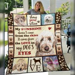 Labradoodle Dog Awesome E Quilt Derqpu and Home Decor