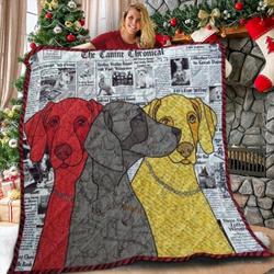 Labrador NP Feeling X2412 3D Customized Quilt and Home Decor