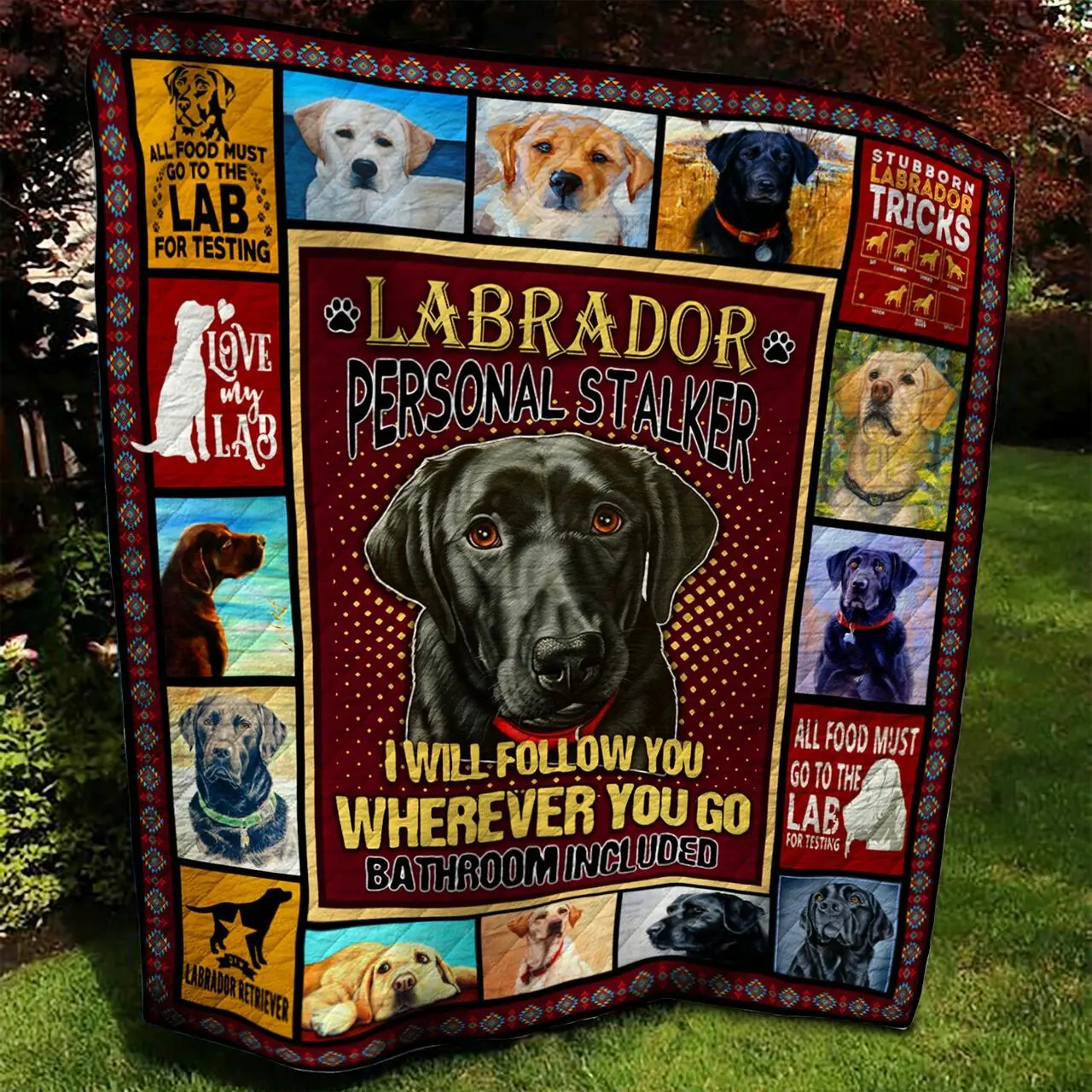 Labrador Quilt Blanket Bbb110610Mh and Home Decor