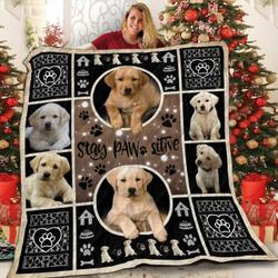 Labrador Retriever Double Cirlcle 3D Customized Quilt and Home Decor