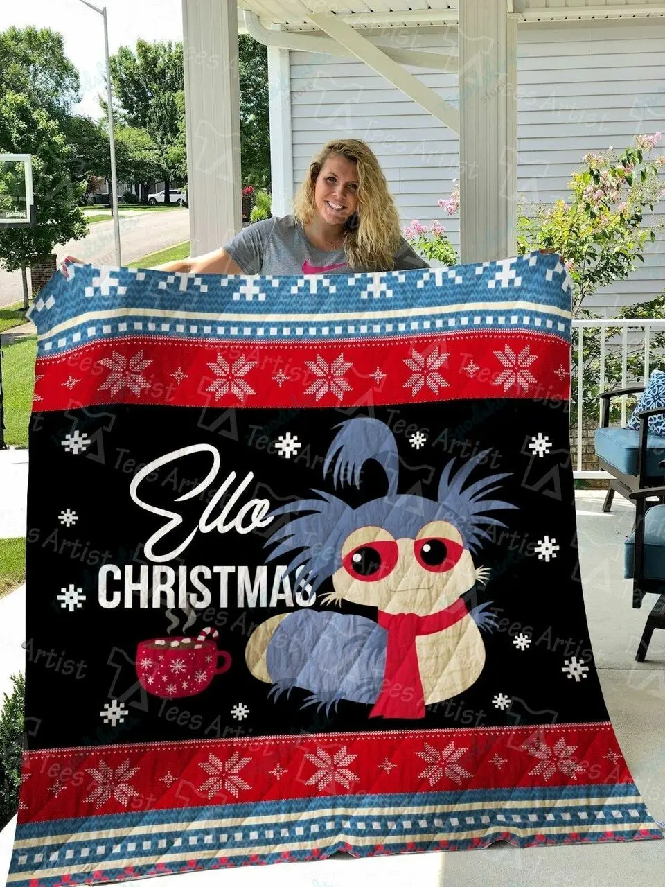 Labyrinth Quilt Blanket 01553 and Home Decor