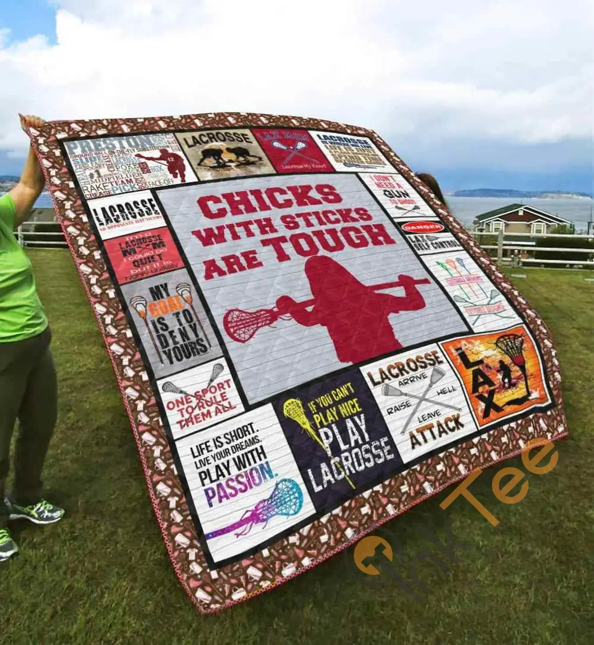 Lacrosse Ver1 Blanket TH1507 Quilt and Home Decor