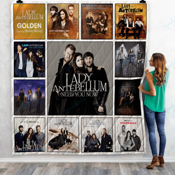 Lady Antebellum Quilt Blanket 02 and Home Decor