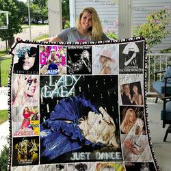 Lady Gaga Albums Cover Poster Quilt Blanket and Home Decor