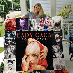 Lady Gaga Quilt Blanket For Fans Ver 17 and Home Decor