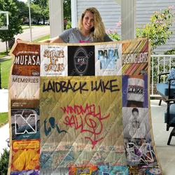 Laidback Luke Albums Quilt Blanket For Fans Ver 17 and Home Decor