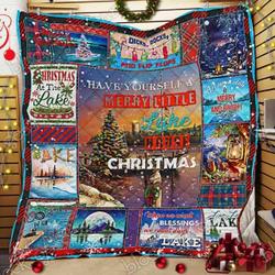 Lake House Christmas Hur Quilt Bevrhf and Home Decor