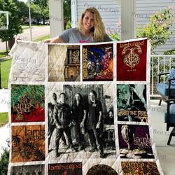 Lamb Of God Albums Cover Poster Quilt 2 and Home Decor